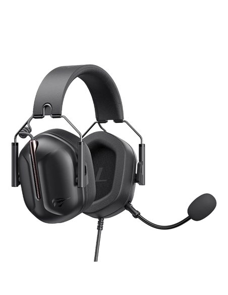 Căști gaming Havit H2033d, Cu fir, Negru