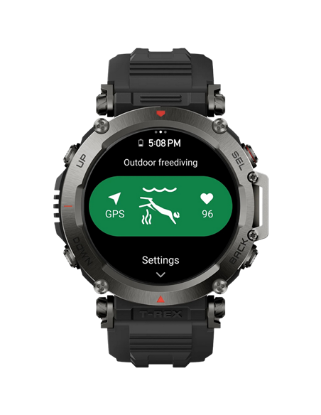 Умные часы Xiaomi Amazfit T-Rex Ultra, 47мм, Abyss Black