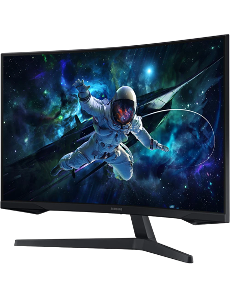 31,5" Игровой монитор Samsung S32CG55, VA 2560x1440 WQHD, Чёрный