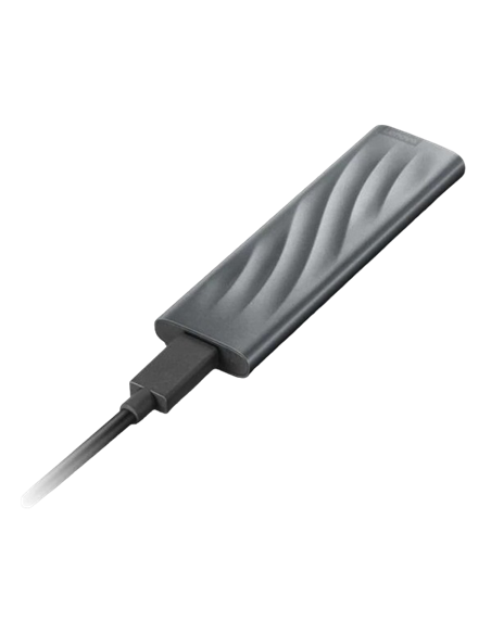 Внешний портативный SSD накопитель Lenovo PS8, 512 GB, Grey (GXB1M24159)
