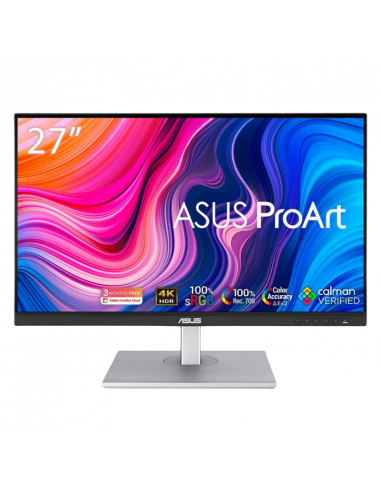 27" Monitor ASUS PA278CV, IPS 2560x1440 WQHD, Negru | Argintiu