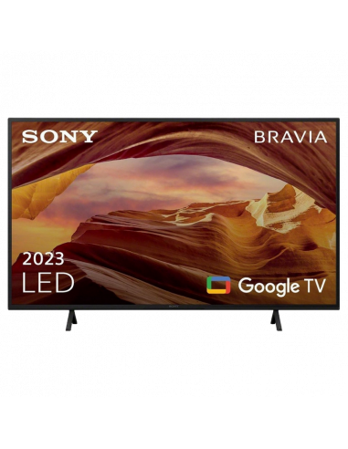 43" LED SMART Телевизор SONY KD43X75WLPAEP, 3840x2160 4K UHD, Google TV, Чёрный