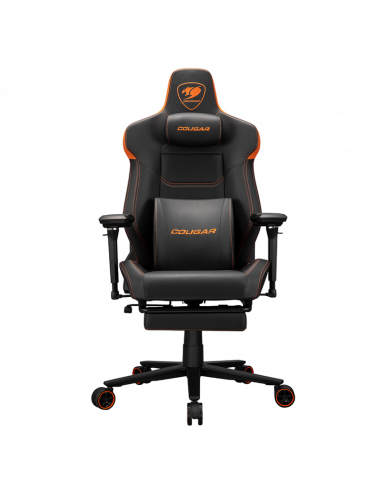 Игровое кресло Cougar Armor EVO M, Искусственная кожа, Черный | Оранжевый