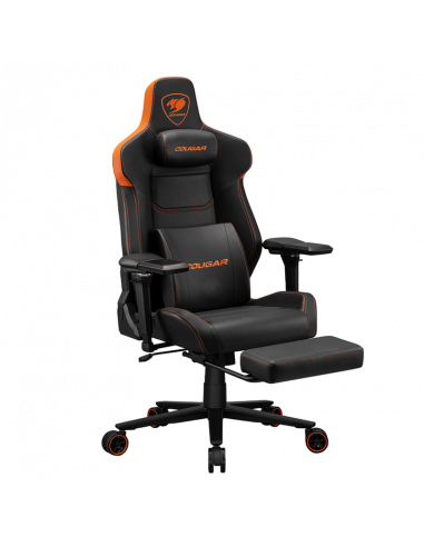 Игровое кресло Cougar Armor EVO M, Искусственная кожа, Черный | Оранжевый