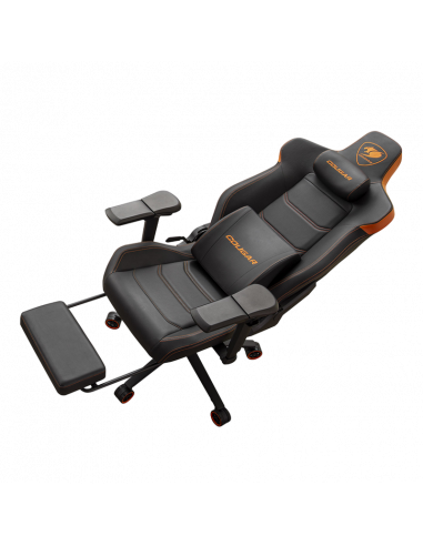 Scaun Gaming Cougar Armor EVO M, PU Piele, Negru | Portocaliu