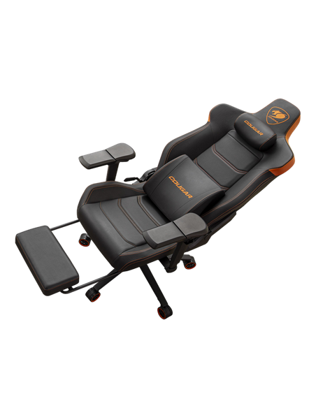 Scaun Gaming Cougar Armor EVO M, PU Piele, Negru | Portocaliu