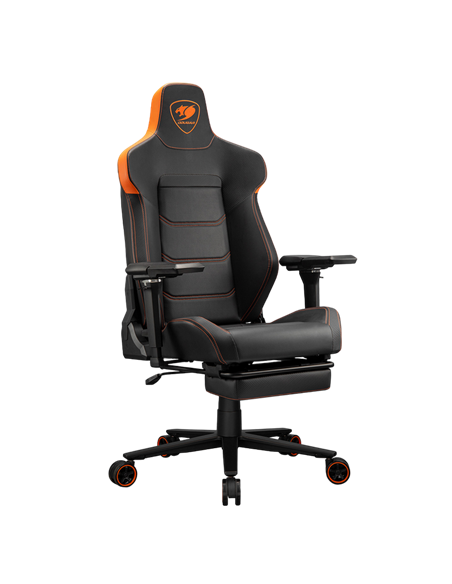 Scaun Gaming Cougar Armor EVO M, PU Piele, Negru | Portocaliu