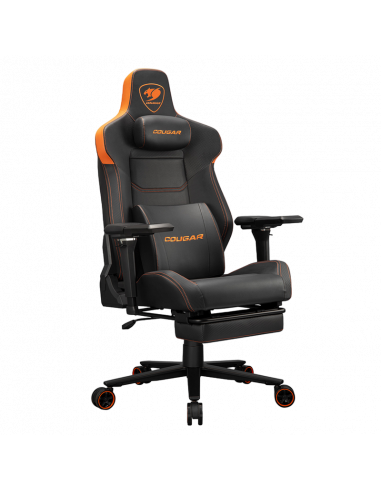 Scaun Gaming Cougar Armor EVO M, PU Piele, Negru | Portocaliu