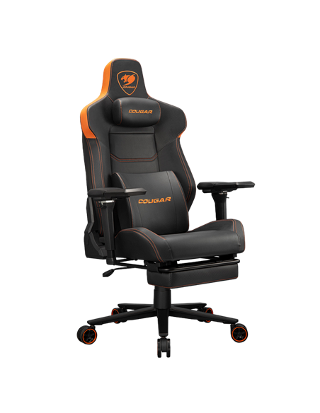 Игровое кресло Cougar Armor EVO M, Искусственная кожа, Черный | Оранжевый