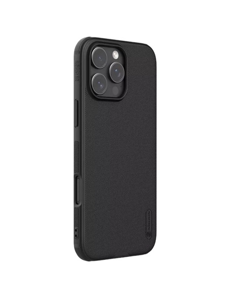 Husă Nillkin iPhone 16 Pro Max - Super Frosted Shield Pro Mag, Negru
