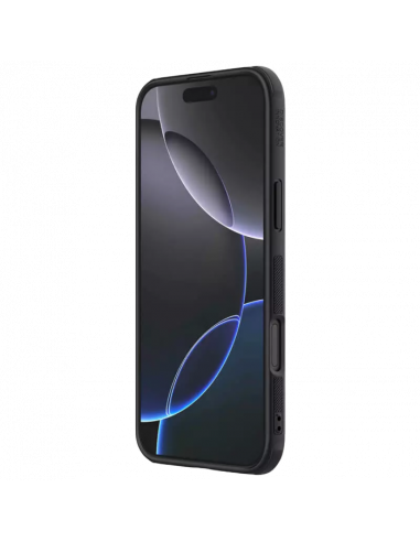 Husă Nillkin iPhone 16 Pro Max - Super Frosted Shield Pro Mag, Negru