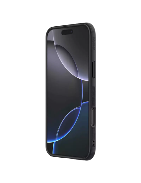 Husă Nillkin iPhone 16 Pro Max - Super Frosted Shield Pro Mag, Negru
