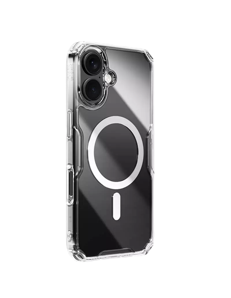 Чехол Nillkin iPhone 16 - Nature TPU Pro Magnetic, Прозрачный Чехол Nillkin iPhone 16 - Nature TPU Pro Magnetic, Прозрачный