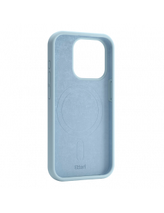 Чехол Etteri Silicone Mag case для iPhone 16 Pro, Голубой 2