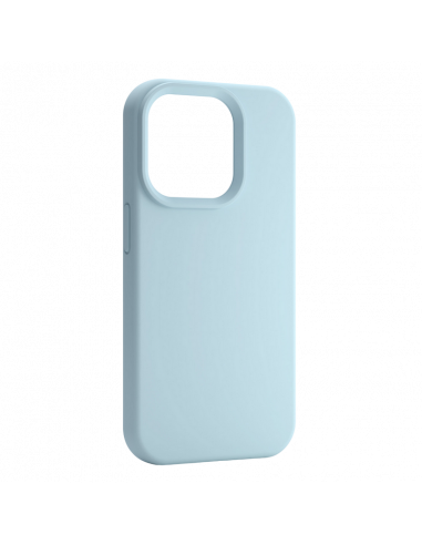 Чехол Etteri Silicone Mag case для iPhone 16 Pro, Голубой