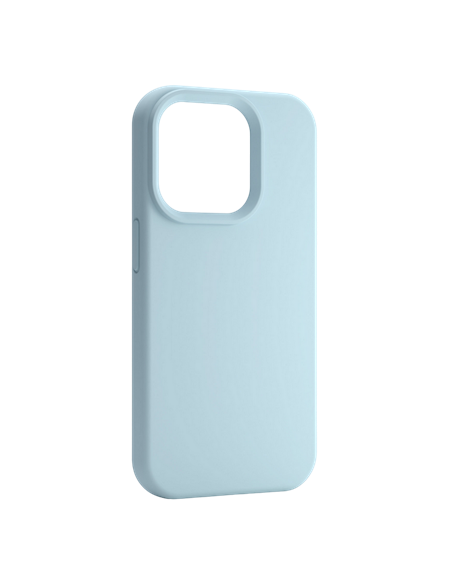 Чехол Etteri Silicone Mag case для iPhone 16 Pro, Голубой