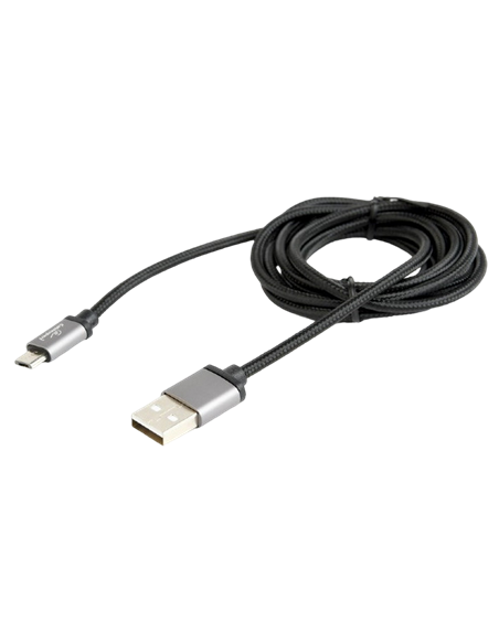 Cablu încărcare și sincronizare Cablexpert MicroUSB/USB2.0, 1.8, Negru