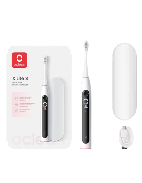 Электрическая зубная щетка Oclean X Lite Set, Серый