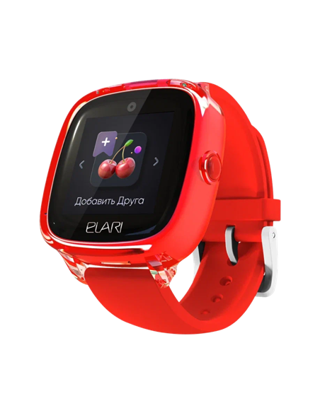 Ceas pentru copii Elari KidPhone Fresh 4G, 35mm, Roșu