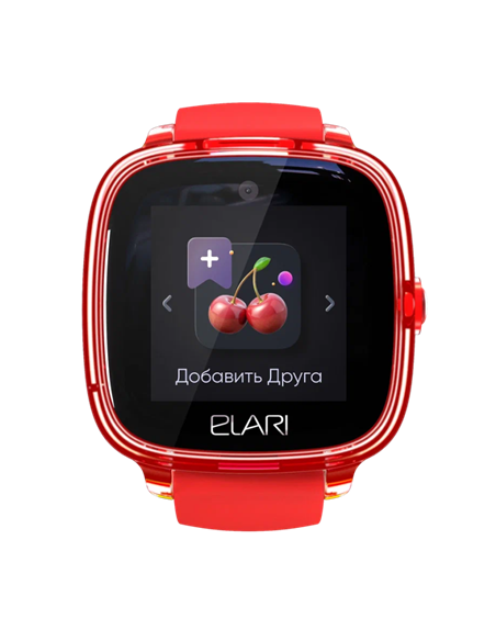 Ceas pentru copii Elari KidPhone Fresh 4G, 35mm, Roșu