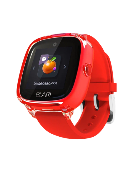 Ceas pentru copii Elari KidPhone Fresh 4G, 35mm, Roșu