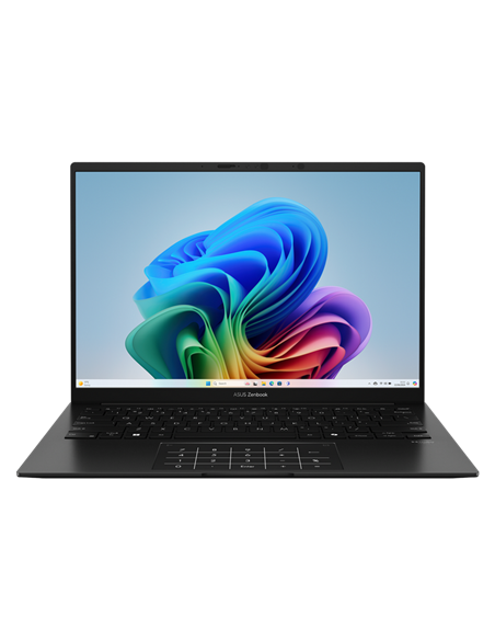 Laptop 14" ASUS Zenbook 14 OLED UM3406KA, Jade Black, AMD Ryzen AI 7 350, 32GB/1024GB, Fără SO