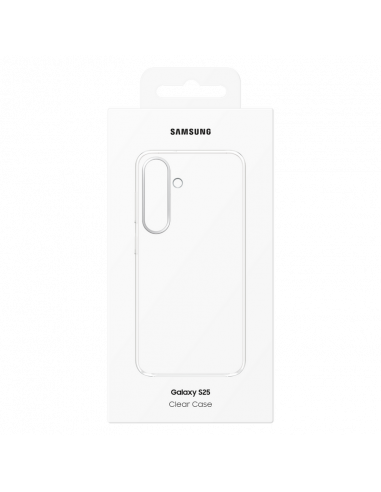 Husă Samsung Clear Cover pentru Galaxy S25, Transparent