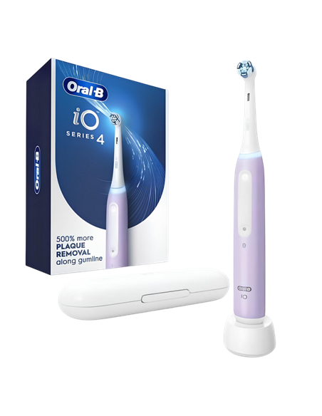 Periuță de dinți electrică Braun Oral-B iO 4, Lavandă