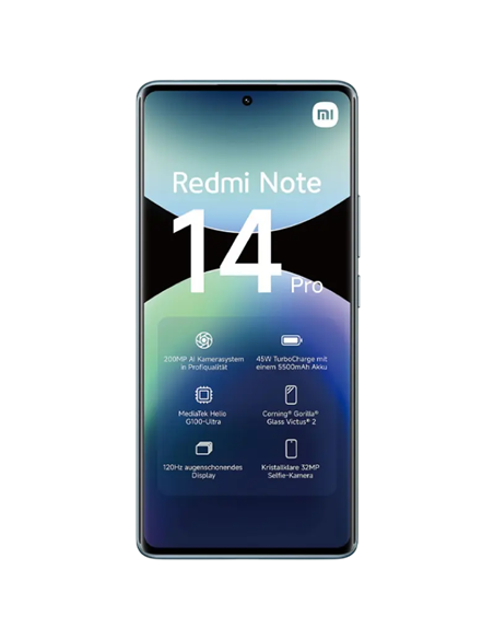 Смартфон Xiaomi Redmi Note 14 Pro 4G, 12Гб/512Гб, Ocean Blue