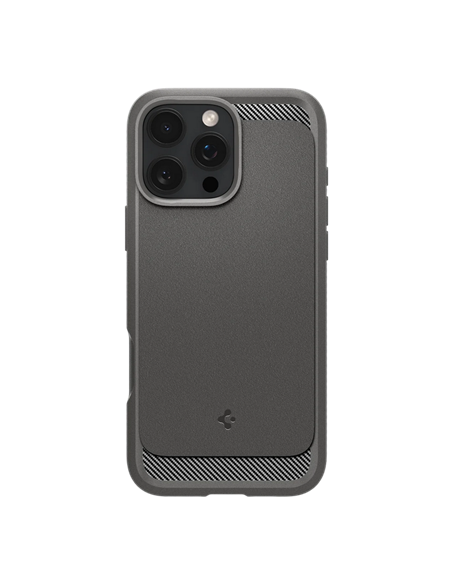 Чехол Spigen Rugged Armor Mag для Apple iPhone 16 Pro, Матовый Черный
