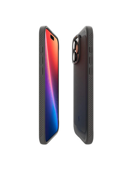 Чехол Spigen Rugged Armor Mag для Apple iPhone 16 Pro, Матовый Черный
