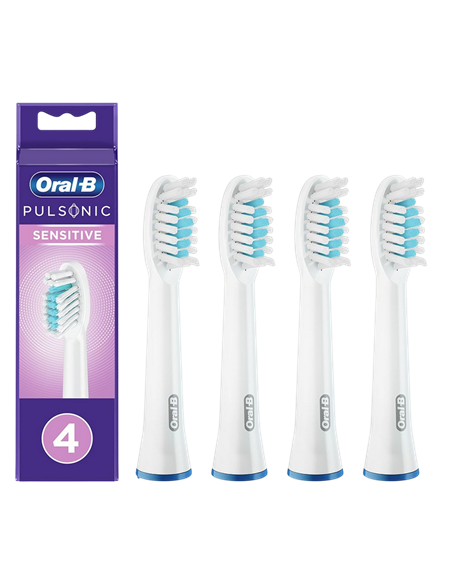 Насадка для электрической зубной щетки Braun Oral-B Pulsonic Sensitive SR32S, Белый