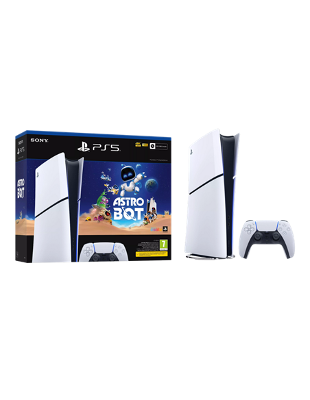 Consolă de jocuri SONY PlayStation 5 Slim Digital Edition + Astro Bot, Alb