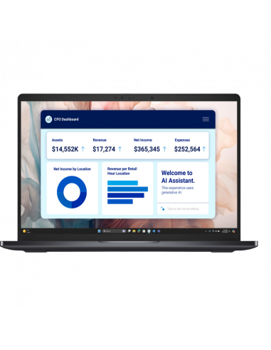 Laptop Business 14" DELL Pro 14 Premium PA14250, Magnesium, Intel Core Ultra 7 268V, 32GB/1024GB, Windows 11 Pro