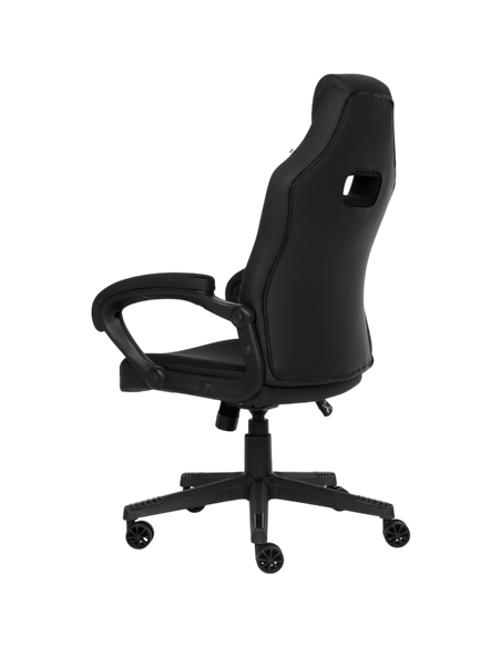 Игровое кресло HATOR Flash, Ткань, Искусственная кожа, Alcantara Black