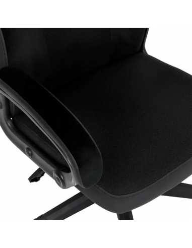 Игровое кресло HATOR Flash, Ткань, Искусственная кожа, Alcantara Black