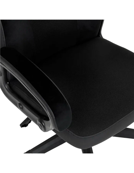 Игровое кресло HATOR Flash, Ткань, Искусственная кожа, Alcantara Black