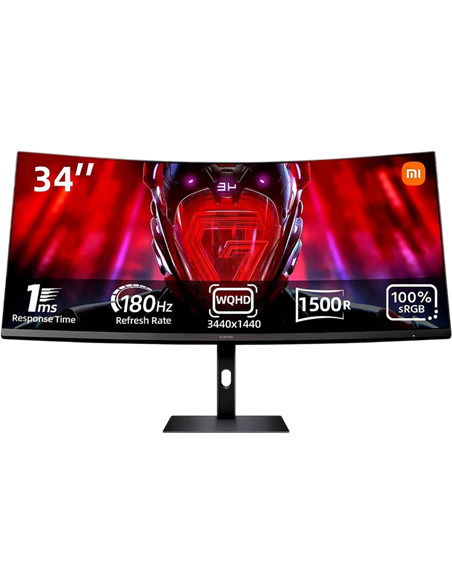 Игровой монитор Xiaomi G34WQi, VA 3440x1440 WQHD, 