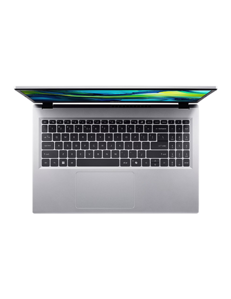 Laptop 15,6" Acer Aspire Go 15 AG15-71P, Pure Silver, Intel Core i7-13620H, 32GB/1024GB, Linux eShell