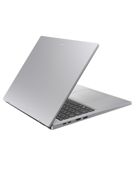 Laptop 15,6" Acer Aspire Go 15 AG15-71P, Pure Silver, Intel Core i7-13620H, 32GB/1024GB, Linux eShell
