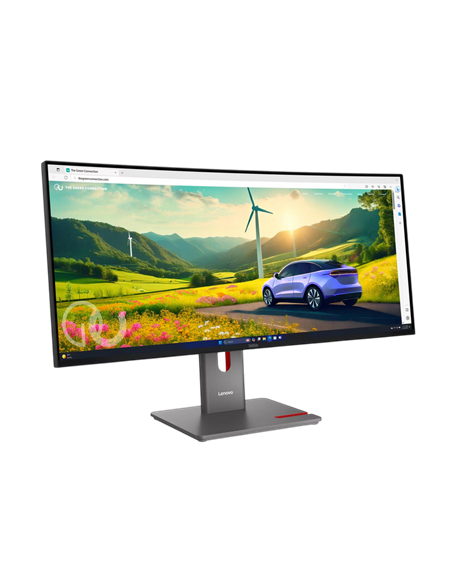 34" Monitor Lenovo P34WD-40, IPS 3440x1440 WQHD, Eclipse Black