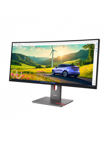 34" Monitor Lenovo P34WD-40, IPS 3440x1440 WQHD, Eclipse Black