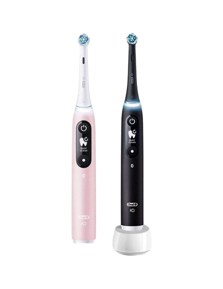 Набор электрических звуковых зубных щеток Braun iO6 Series Duo, Lava | Pink