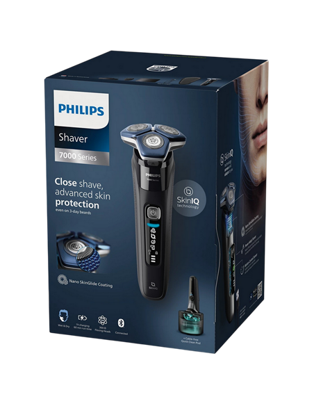 Электробритва мужская Philips S7886/58, Чёрный