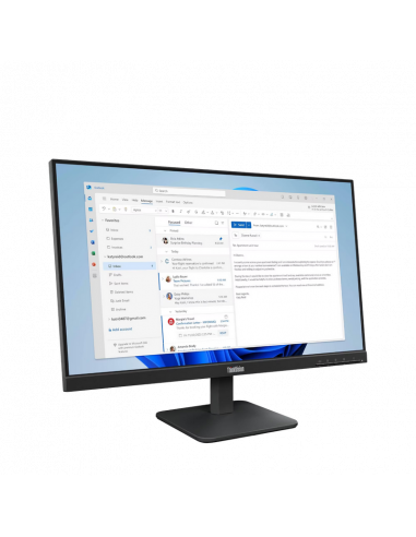 23,8" Monitor Lenovo ThinkVision S24-4e, IPS 1920x1080 FHD, Negru