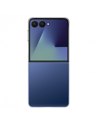 Чехол Samsung Clear для Galaxy Flip 7, Прозрачный