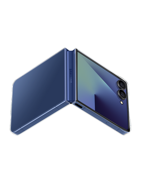 Чехол Samsung Clear для Galaxy Flip 7, Прозрачный