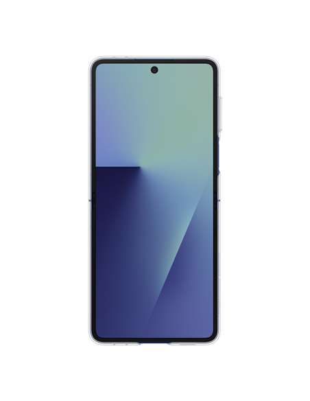Чехол Samsung Clear для Galaxy Flip 7, Прозрачный