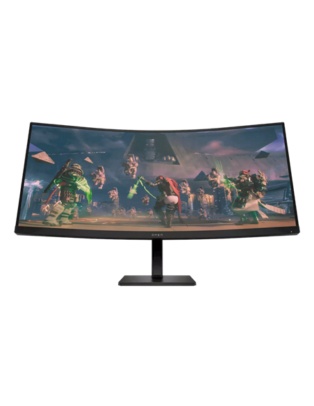 34" Monitor Gaming HP 34c, VA 3440x1440 WQHD, Negru