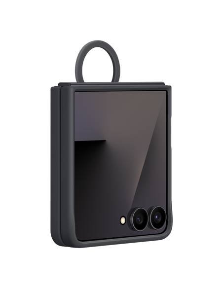 Husă Samsung Ring Case pentru Flip7, Negru